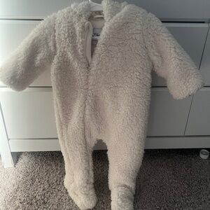 Zara Baby FAUX SHEARLING BODYSUIT